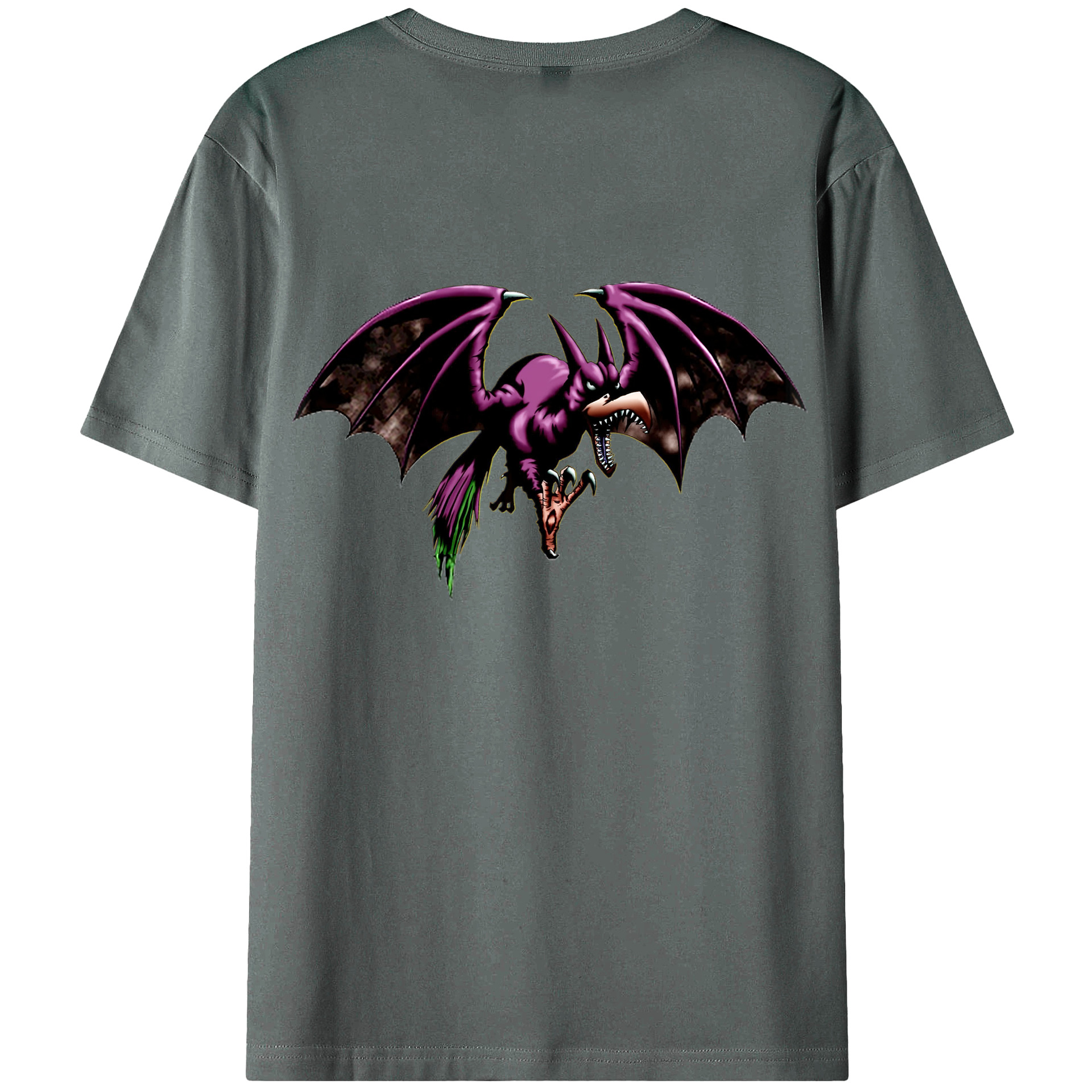（画像用） 遊☆戯☆王 Yu-Gi-Oh! 綿100％半袖Tシャツ（背面プリント）